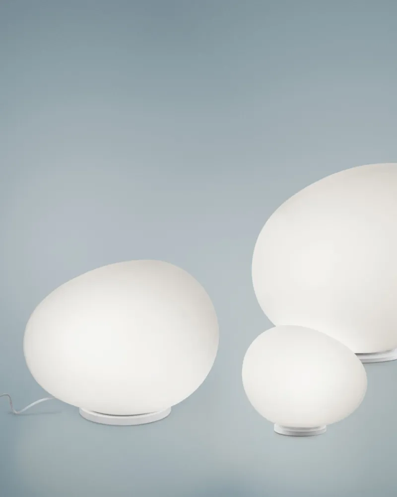 Discount Gregg Midi bordlampe Hvide Lamper|Glas Lamper