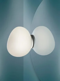 Sale Gregg Piccola spejllampe IP44, hvid Hvide Lamper|Glas Lamper