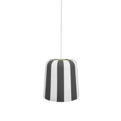 New Gry pendel, grå/hvid Børn Sommerhus Lamper|Lamper Til Teenageværelse
