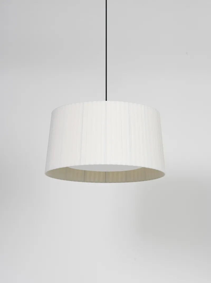 Hot GT5 pendel Ø62, natur/sort/nikkel Spisebordslamper|Stue Lamper