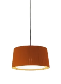 Outlet GT5 pendel Ø62, rød m/hvidt ophæng Spisebordslamper|Entre Lamper