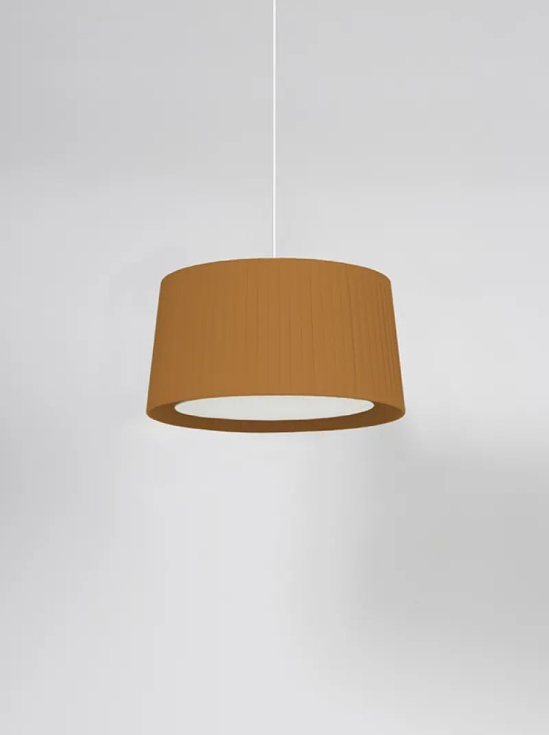 Clearance GT6 pendel Ø45, sennepsgul m/hvidt ophæng Spisebordslamper|Stue Lamper