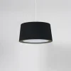 Outlet GT6 pendel Ø45, sort m/hvidt ophæng Spisebordslamper|Entre Lamper