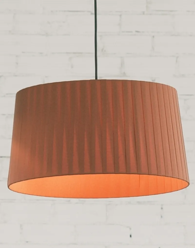 Clearance GT6 pendel Ø45, terracotta m/sort ophæng Spisebordslamper|Stue Lamper