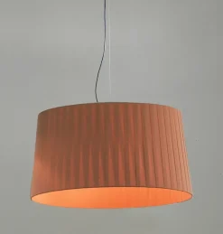 Online GT7 pendel, terracotta m/sort baldakin Spisebordslamper|Stue Lamper