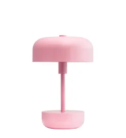 Haipot portable bordlampe/batterilampe, lyserød Transportable Lamper|Lamper Til Reol