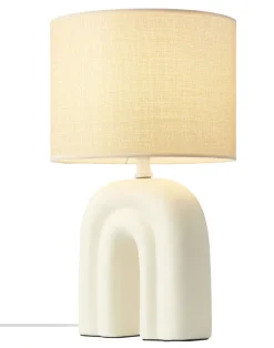Sale Haze bordlampe, beige Stue Lamper|Soveværelseslamper
