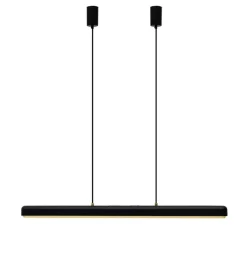 Online Hazel Branch 100 pendel, sort/messing Messinglamper|Spisebordslamper