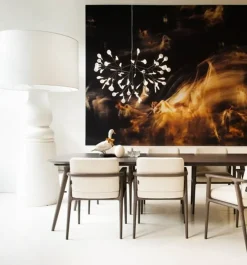Best Heracleum III pendel large, nikkel Spisebordslamper|Stue Lamper