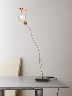 Clearance I Ricchi Poveri Bzzzz bordlampe, rød Dyrelamper|Bordlamper