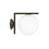 Clearance IC Light C/W1 udendørs væglampe/loftlampe, brun Glas Lamper|Udendørslamper