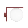 Online IC Light C/W2 udendørs væglampe/loftlampe, rød Glas Lamper|Væglamper