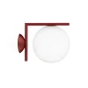 Clearance IC Light C/W1 udendørs væglampe/loftlampe, rød Glas Lamper|Væglamper