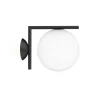 Hot IC Light C/W1 udendørs væglampe/loftlampe, sort Sorte Væglamper|Glas Lamper
