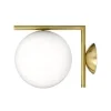 Best IC Light C/W2 væglampe / loftlampe, messing Messinglamper|Glas Lamper