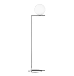 Sale IC Light F1 gulvlampe, krom Glas Lamper|Standerlamper