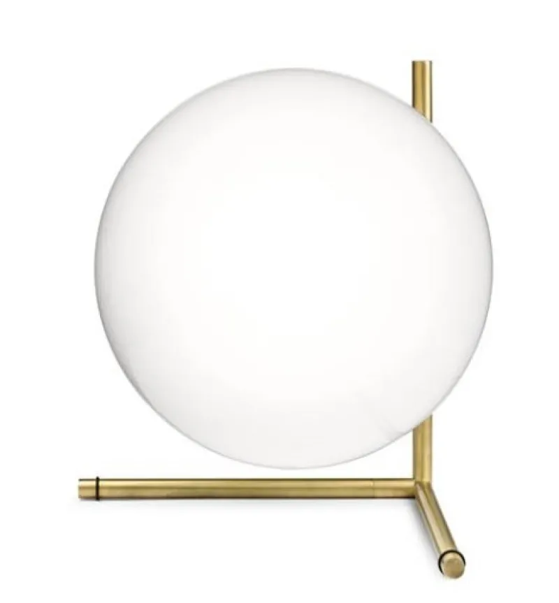 IC Light T2 bordlampe, messing Messinglamper|Glas Lamper