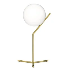 Best IC Light T1 high bordlampe, messing Messinglamper|Glas Lamper