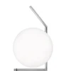 Online IC Light T1 low bordlampe, krom Glas Lamper