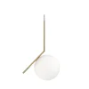 Clearance IC S2 10 Anniversary pendel, guld Glas Lamper|Pendler
