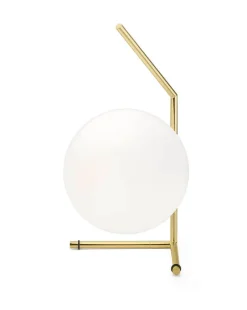 IC T1 low 10 Anniversary bordlampe, guld Messinglamper|Glas Lamper