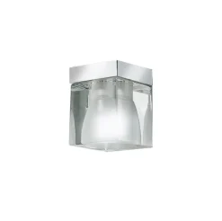 Hot Ice Cube downlight, klar/krom Krom Lamper|Glas Lamper