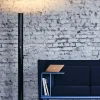Sale Ilio gulvlampe app-kompatibel, blank sort Standerlamper|Entre Lamper