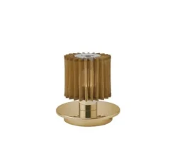Discount In The Sun 130 batterilampe / bordlampe, guld Transportable Lamper|Skrivebordslamper