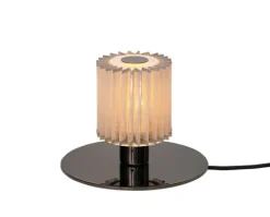 Clearance In The Sun 220 bordlampe, sort/sølv Skrivebordslamper|Lamper Til Sofabord
