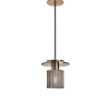 Outlet 190 pendel, guld/sølv Spisebordslamper|Pendler
