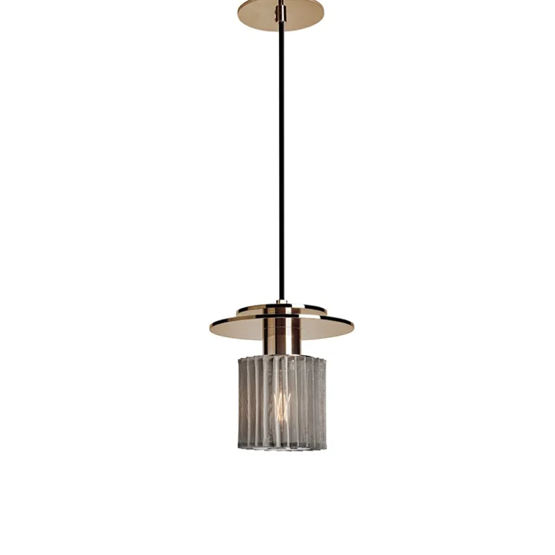 Outlet 190 pendel, guld/sølv Spisebordslamper|Pendler