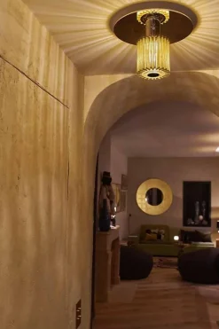 Discount 270 væglampe/loftlampe, guld Soveværelseslamper|Entre Lamper