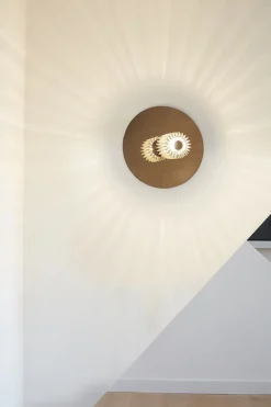 Best 380 væglampe/loftlampe, guld/sølv Entre Lamper|Væglamper