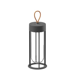 New In Vitro Unplugged udendørs batterilampe, antracit Transportable Lamper|Terrasselamper