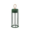 Hot In Vitro Unplugged udendørs batterilampe, forest green Transportable Lamper|Terrasselamper