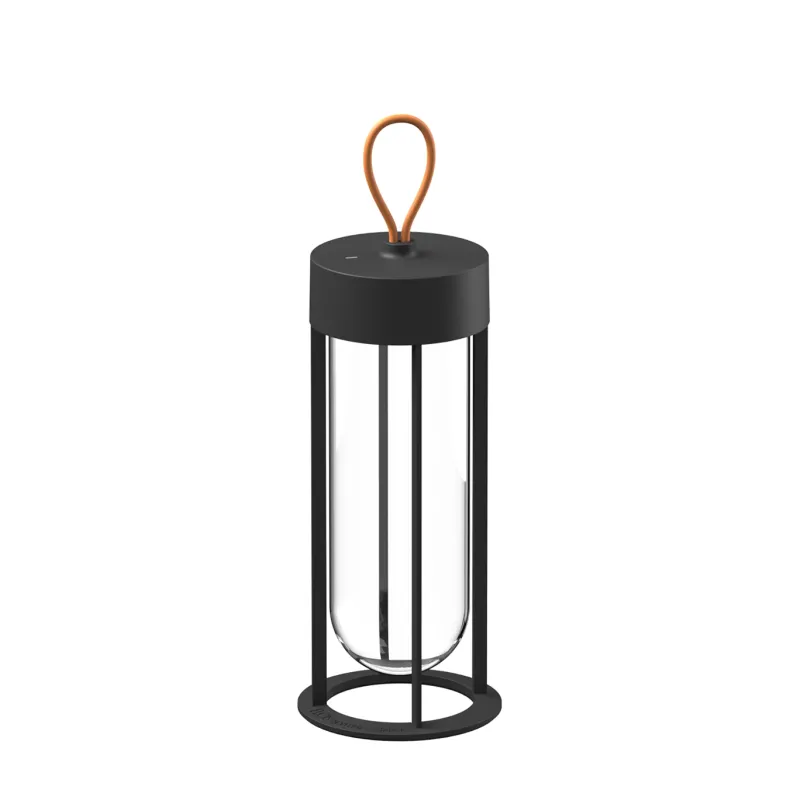Sale In Vitro Unplugged udendørs batterilampe, sort Transportable Lamper|Terrasselamper