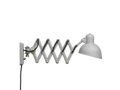 Discount 6718-W væglampe, easy grey Messinglamper|Sakselamper