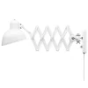 Discount 6718-W væglampe, hvid Hvide Lamper|Sakselamper