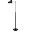 Clearance 6580-F gulvlampe, sort Standerlamper|Læselamper