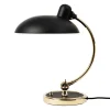 Online 6631-T Luxus bordlampe, mat sort/messing Lamper Til Natbord
