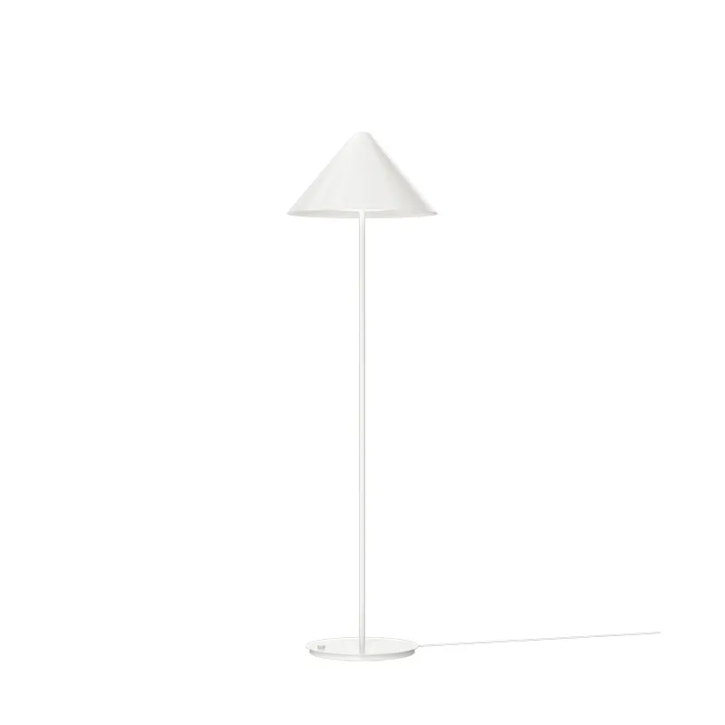 Keglen gulvlampe, hvid Hvide Lamper|Standerlamper