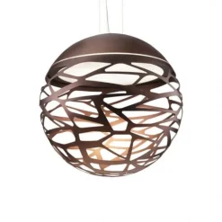 Hot Kelly Large Sphere SO4 pendel, kobberfarvet bronze Kobberlamper|Spisebordslamper