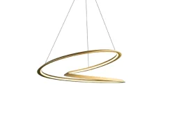 Discount Kepler minor down pendel, guldfarvet Pendler