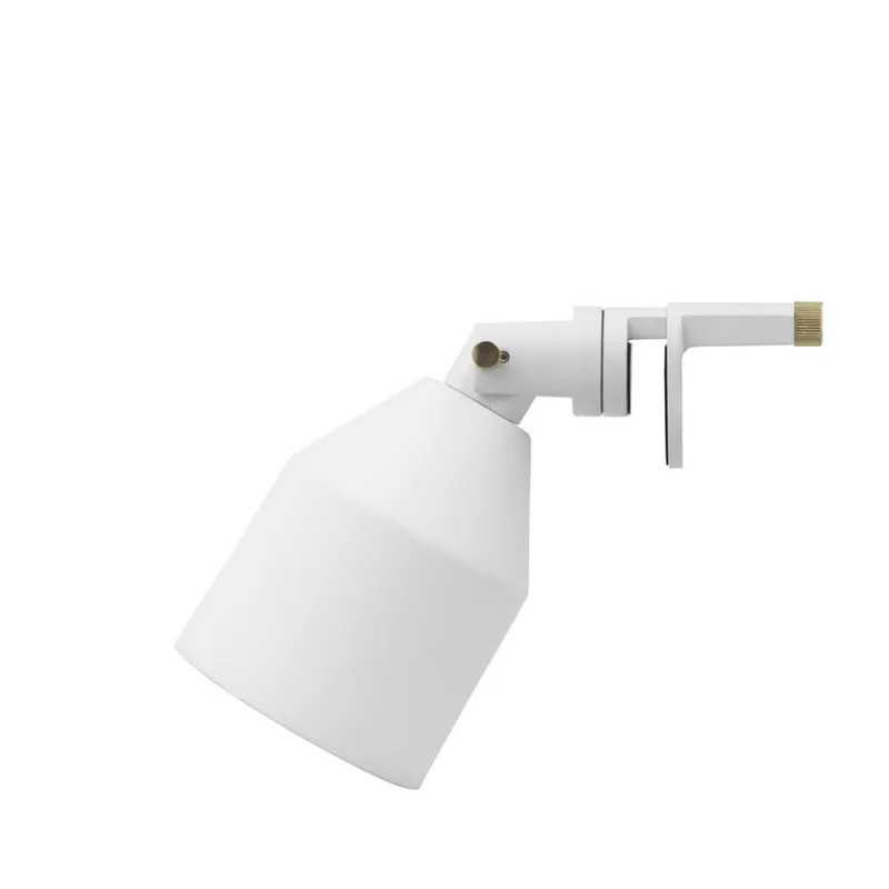 Outlet Klip lampe, hvid Hvide Lamper|Lamper Til Reol
