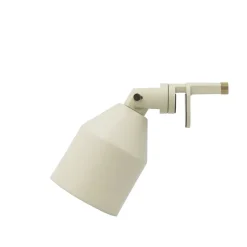Klip lampe, varm grå Lamper Til Reol|Klemmelamper