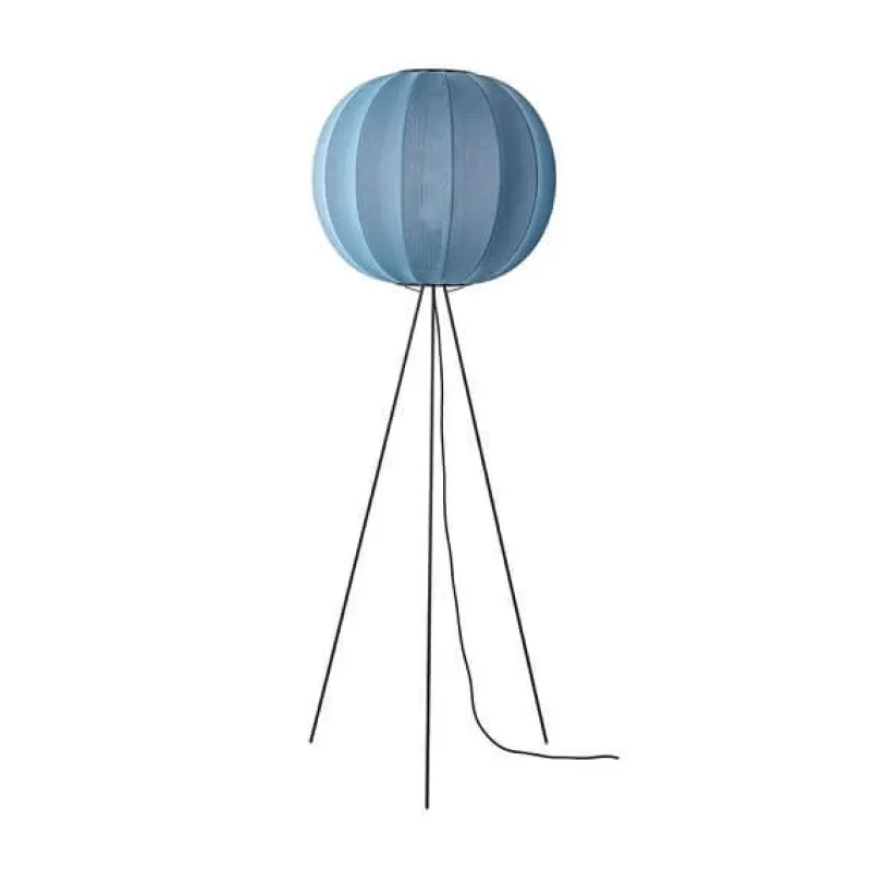 Outlet Knit-Wit Ø60 gulvlampe høj, bluestone Standerlamper|Gulvlamper
