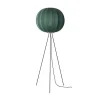 Clearance Knit-Wit Ø60 gulvlampe høj, tweed grøn Standerlamper|Gulvlamper