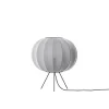 New Knit-Wit Ø45 gulvlampe lav, sølv Standerlamper|Gulvlamper