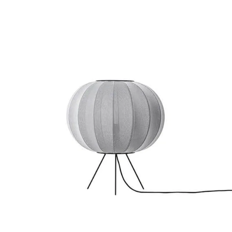 New Knit-Wit Ø45 gulvlampe lav, sølv Standerlamper|Gulvlamper