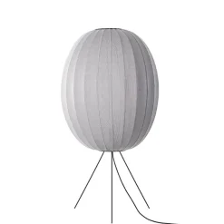 Outlet Knit-Wit Ø65 gulvlampe medium, sølv Standerlamper|Gulvlamper
